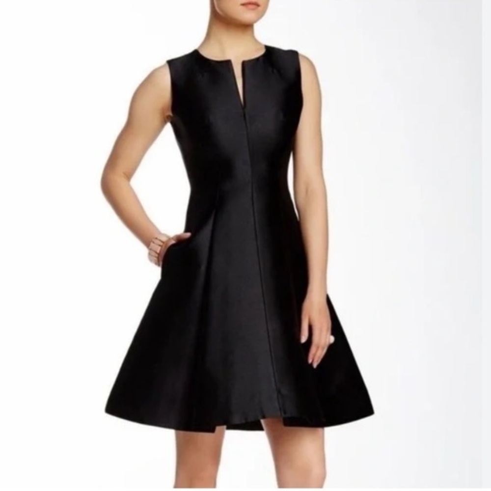 kate spade Black Sleeveless A-Line Mini Dress